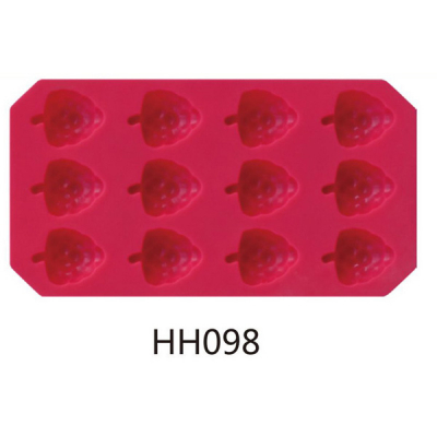 Форма силиконовая для льда и шоколада НН-098 Шишки 12шт.(21*11,5*1,5см)