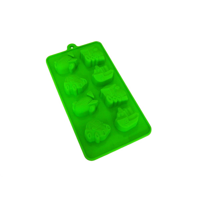 Силиконовая форма для шоколада и льда Н-140 Кораблики 8шт. | photo