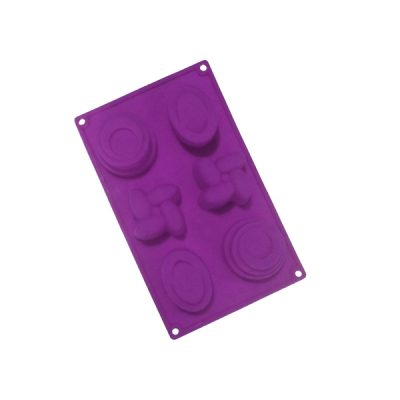 Силиконовая форма для выпечки и десертов НН-514 Вензеля 6шт. | photo
