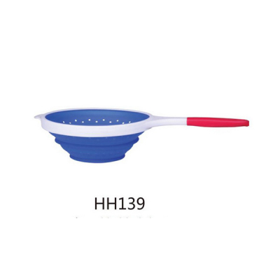 Силиконовый друшлаг складной НН-139 (20*9см) АКЦИЯ