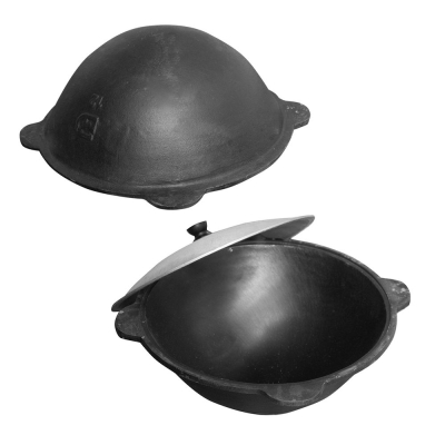 Казан круглий 12л. 11.5кг. ( D-410 h-180.) Узбекистан | photo