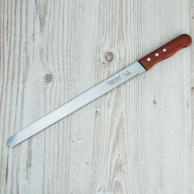 Нож для бисквита 14"(мелкий зуб)