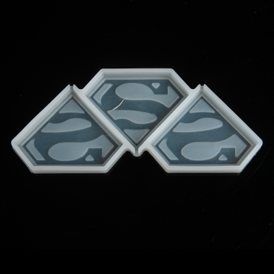 Силиконовый молд для леденцов ММ-1300 BBT46 LOGO Superman 3шт | photo