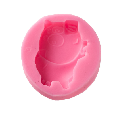 Силиконовый молд JSC-F256 Свинка. 6*4см